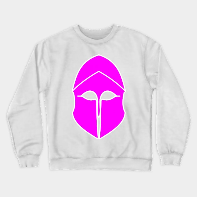 Corinthian helmet (pink) Crewneck Sweatshirt by PabloDeChenez